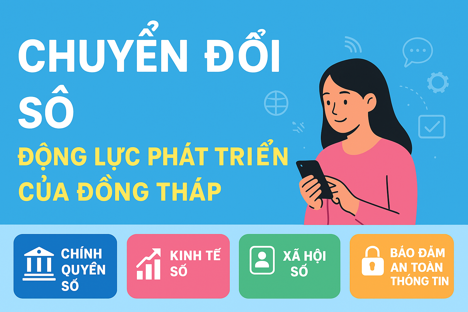 CHUYỂN ĐỔI SỐ – ĐỘNG LỰC PHÁT TRIỂN CỦA ĐỒNG THÁP